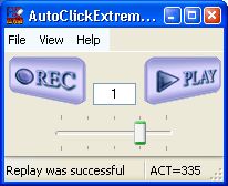 Click to view AutoClickExtreme 4.67 screenshot
