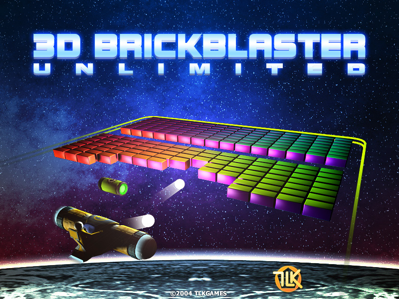 Click to view 3D BrickBlaster Unlimited 2.3 screenshot