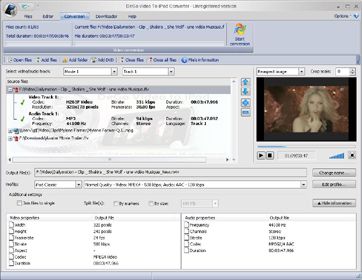 Click to view DeGo Free Video to iPod Converter 2.4.2 screenshot
