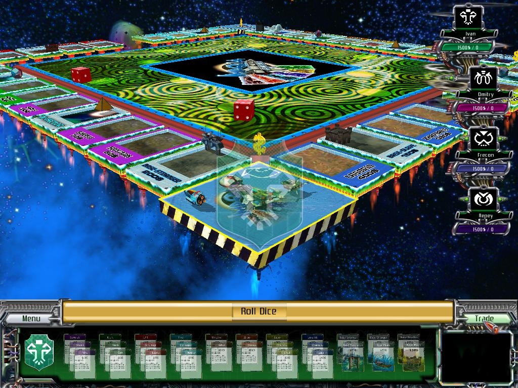 Click to view Monopoly Galactic Imperia 4.01 screenshot
