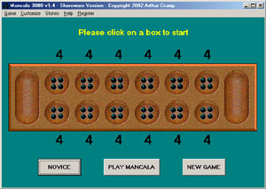 Click to view Mancala 3000 2.1 screenshot