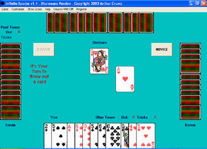 Click to view Infinite Spades 2.1 screenshot