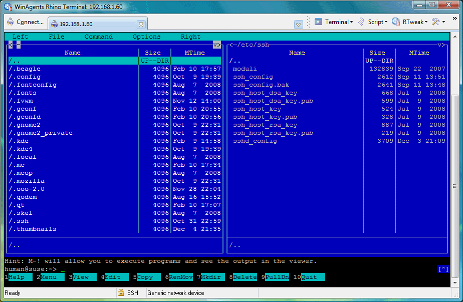 Click to view Rhino Terminal 3.0.1.382 screenshot