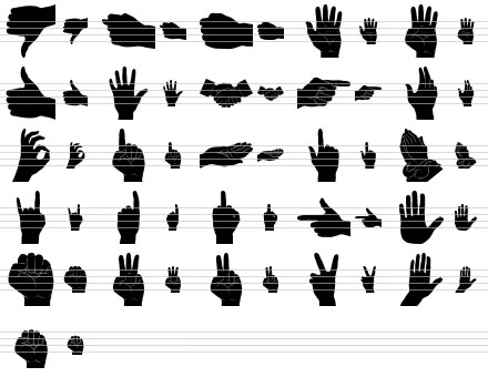 Click to view Black Hand Icons 2013.3 screenshot
