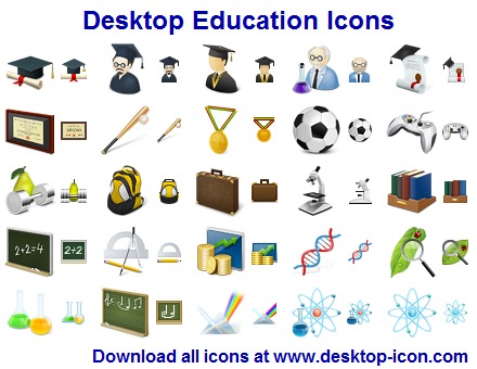 Click to view Desktop Education Icons 2013.2 screenshot