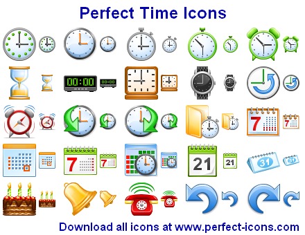 Click to view Perfect Time Icons 2013.2 screenshot