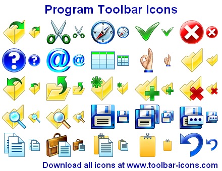 Click to view Program Toolbar Icons 2013.2 screenshot