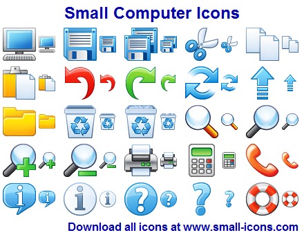 Click to view Small Computer Icons 2013.1 screenshot