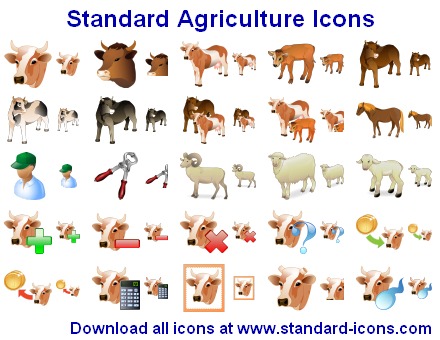 Click to view Standard Agriculture Icons 2013.2 screenshot