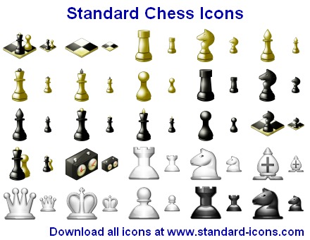 Click to view Standard Chess Icons 2013.1 screenshot