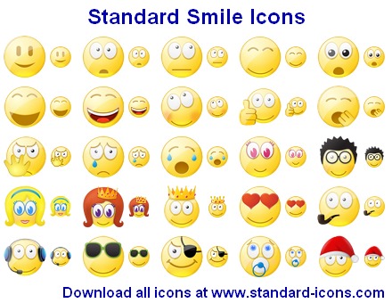 Click to view Standard Smile Icons 2013.2 screenshot