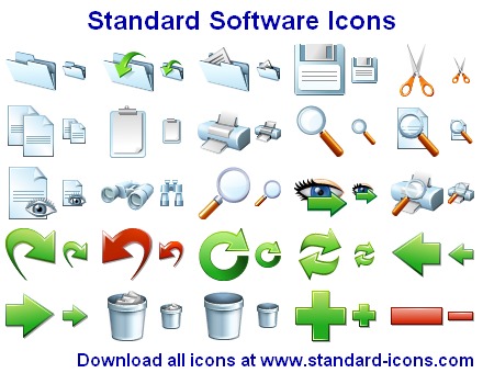 Click to view Standard Software Icons 2013.3 screenshot