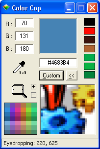 Click to view Color Cop 5.4 screenshot