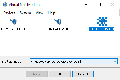 Screenshot for Virtual Null Modem 2.5.5.701