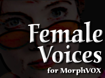 Click to view Female Voices - MorphVOX Add-on 3.3.2 screenshot