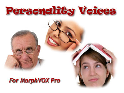 Click to view Personality Voices - MorphVOX Add-on 1.0 screenshot